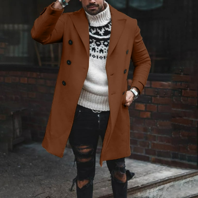 Mens pullover winter coats hot sale