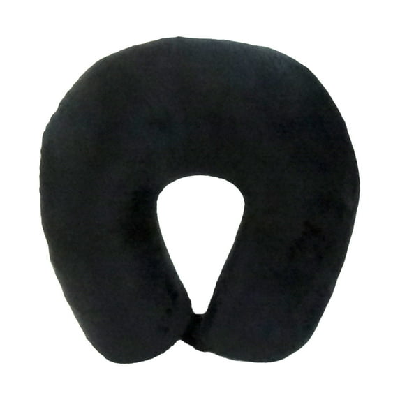 Oversized Fiber Filled Travel Neck Pillow - Adult - Solid Color - 13.25" x 13.25"