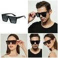 thumbnail image 1 of Oversized Frame Connected Sunglasses for Stylish Riding Adventures and Driving Eyewear with, 1 of 3