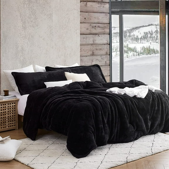 Oversized Full Comforter - The Original Plush - Nightshift Black