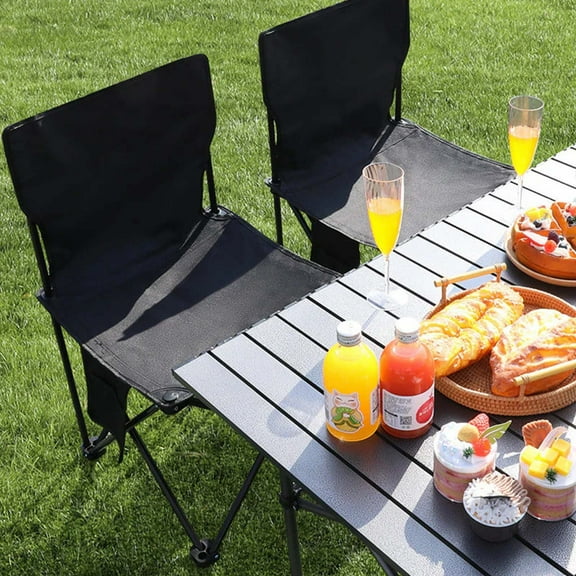 EMERIT 2 Pack Oversized Padded Camping Chair, 350LB Heavy Duty Quad ...