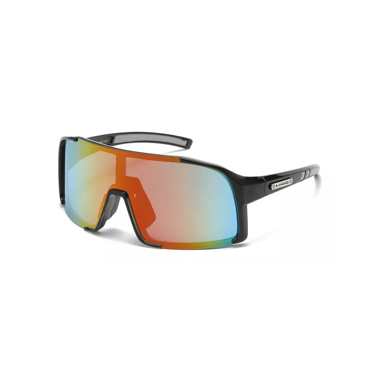 Oversized Futuristic Wrap Shield Sunglasses UV Protection Unisex Amazon.com: GUVIVI Futuristic Wrap Around Sunglasses for  main image 4