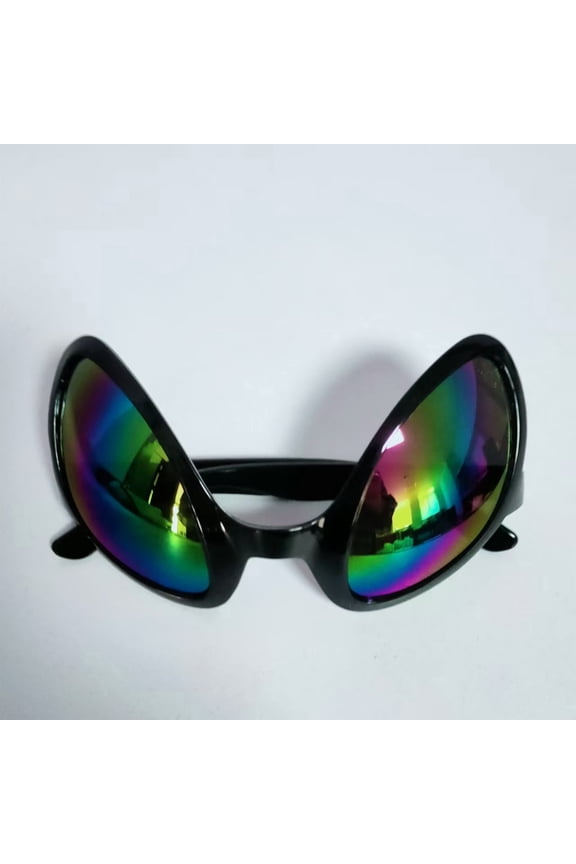 Oversized Futuristic Sunglasses with Asymmetrical Frame, UV400 Protection Statement Fashion Eyewear