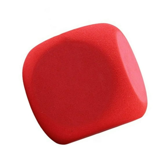 Oversized Game Dices 10cm Big EVA Dices Writable Erasable Blank Dices Teaching Aids for Dices Game Educational Activity