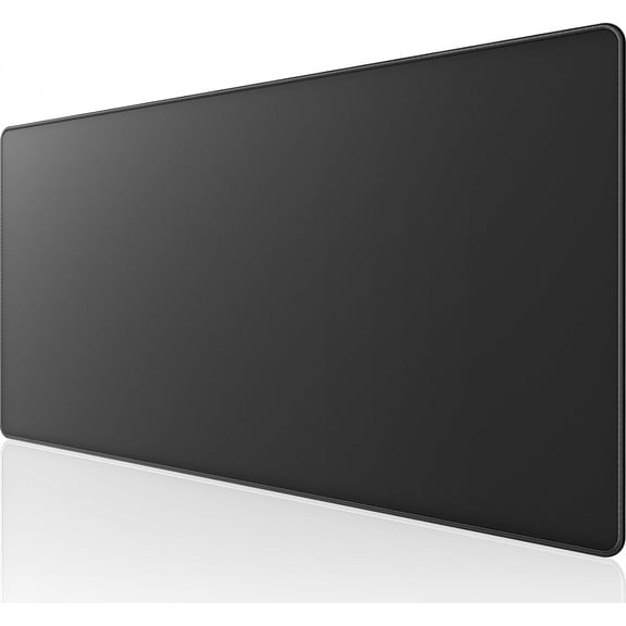Oversized Gaming Mouse Pad Desk Mat, Micro-Weave Cloth for Precise Control, Non-Slip Rubber Base, Stitched Edges, Water-Resistant, Full Desk Coverage for Gamer, Office & Home, 47.3 x 23.6 in
