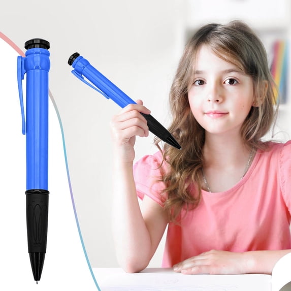 Oversized Giant Ballpoint Pen, Big Novelty Retractable Pen, Large Jumbo Pen, Funny Gift Pen, Giant Writing Pen for Office, Home, Party, Creative Stationery Accessory
