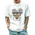 thumbnail image 1 of Oversized Graphic Tees for Men Summer New Streetwear Trendy Sports Shirt 5X-Large, 1 of 1