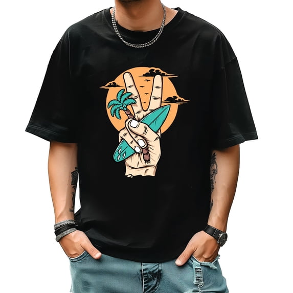 Oversized Graphic Tees for Men Summer New Streetwear Trendy Sports Shirt 5X-Large