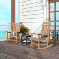 Oversized Heavy Outdoor Rocking Chairs, Patio Rocking Chairs for Adults