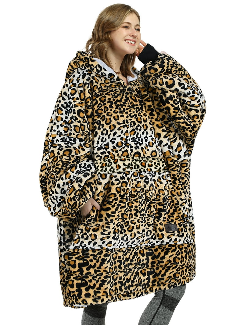 Catalonia Oversized Wearable Blanket Hoodie Sweatshirt