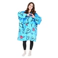 thumbnail image 1 of Oversized Hoodie Blanket Sweatshirt,Super Soft Warm Comfortable Fleece Giant Pullover with Large Front Pocket,for Adults Men Women Teenagers Kids Wife Girlfriend, 1 of 7