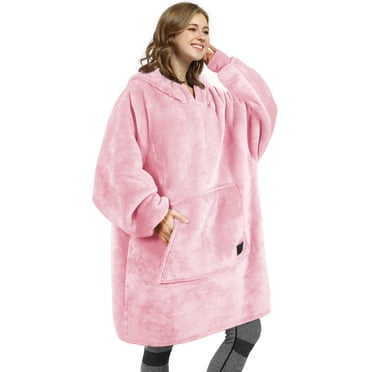 Ultra Soft Plush Blanket Hoodie – Oversized Giant Fleece Pullover, Unisex Warm Sweatshirt With Tags