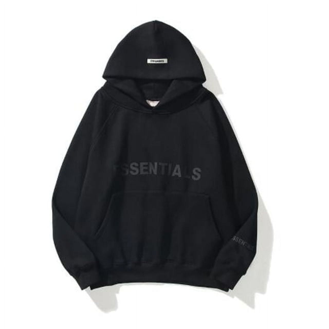 Oversized Hoodie Fashion Hip Hop Street Sweater S 3XL Black XL