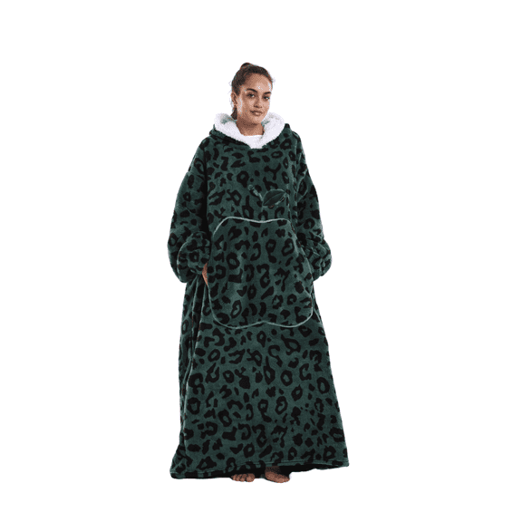 Oversized Hoodie Sweatshirt Wearable Blanket, Super Soft Warm Comfortable Blanket for Women Men Best Gift with big Pocket