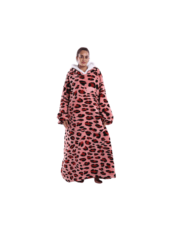Oversized Hoodie Sweatshirt Wearable Blanket, Super Soft Warm Comfortable Blanket for Women Men Best Gift with big Pocket