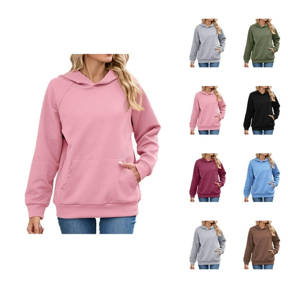 Oversized Hoodie Womens Hoodie Lightweight Sweatshirt Casual Wear Zip Up Hoodie Women's Hoodies Sweatshirts Comfortable Lightweight Casual Long Sleeve Pocket Pullover For Everyday Wear