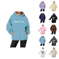 thumbnail image 1 of Oversized Hoodie Womens Sweatshirt Casual Lightweight Zip Up Women Women's Fashion Print Cute Pullover With Pocket Comfortable Soft For Daily Wear In Fall Winter, 1 of 5