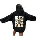 thumbnail image 1 of Oversized Hoodie for Women 'In My Football Mom Era' Graphic Sweatshirt Cozy and Stylish, 1 of 5