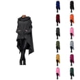 thumbnail image 1 of Oversized Hoodie for Women with Pockets Long Sleeve Irregular Hem Solid Color Casual Sweatshirt Hoodie Pullover Tops, 1 of 6