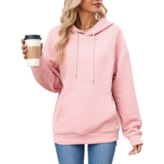Oversized Hoodies for Women Fall Fashion Hoodie Y2K Long Sleeve Hooded Sweatshirts with Kangaroo Pocket Alsol Lamesa