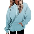 thumbnail image 1 of Oversized Hoodies for Women Plus Size Drawstring Graphic Hoodie Loose Sweatshirt with Pocket Womens Pullover, 1 of 3