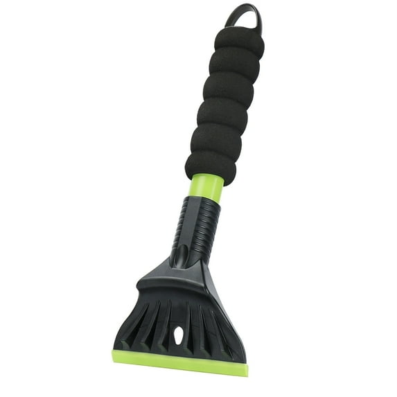 Oversized Ice Scrapers for Car Windshield, Snow Scraper with Ergonomic Foam Grip, Window Frost Brush for Cars Truck SUVs-No Scratch, Ideal for Christmas Stocking Stuffers White Elephant Gifts