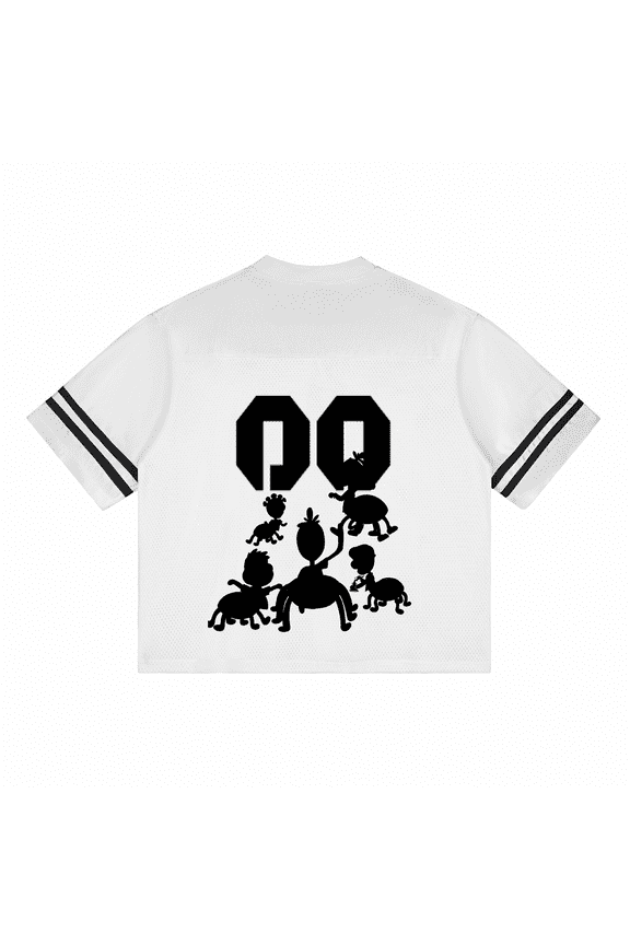 Oversized Island Productions Taped Mesh T-Shirt