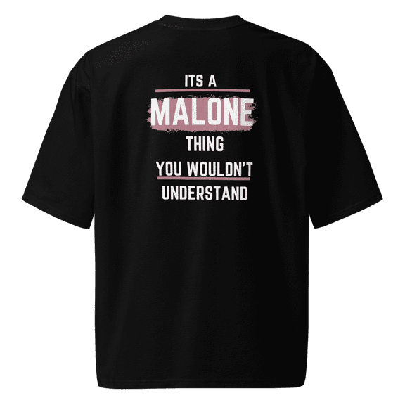 Oversized It’s a Malone thing  t-shirt (S)