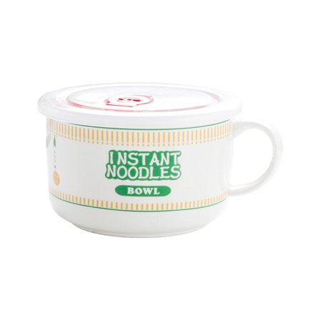 Oversized Japanese Style Soup Bowl With Timers Lid Nonslip Base Family Dining Essential