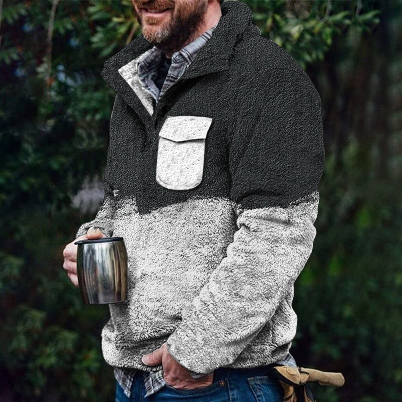 Terry cloth sweatshirt mens sale
