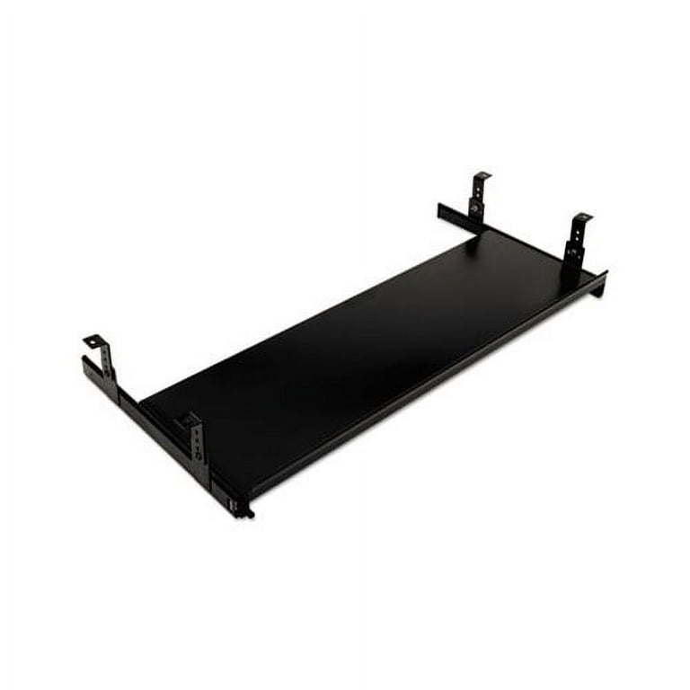 Oversized Keyboard Platform/Mouse Tray, 30w x 10d, Black Oversized Keyboard Platform/Mouse Tray, 30w x 10d, Black