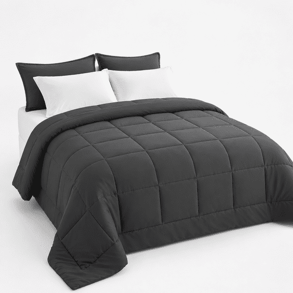 Oversized King Plcomforter 128''x120'' - Extra Large All Seasons Down Alternative Lightweight Quilted Duvetert With Corner Tabs Da