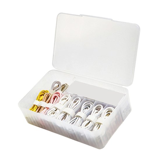 Oversized Large Capacity Cord Holders Cables Management Organizers With Reinforced Structure For Heavy Items Stacking