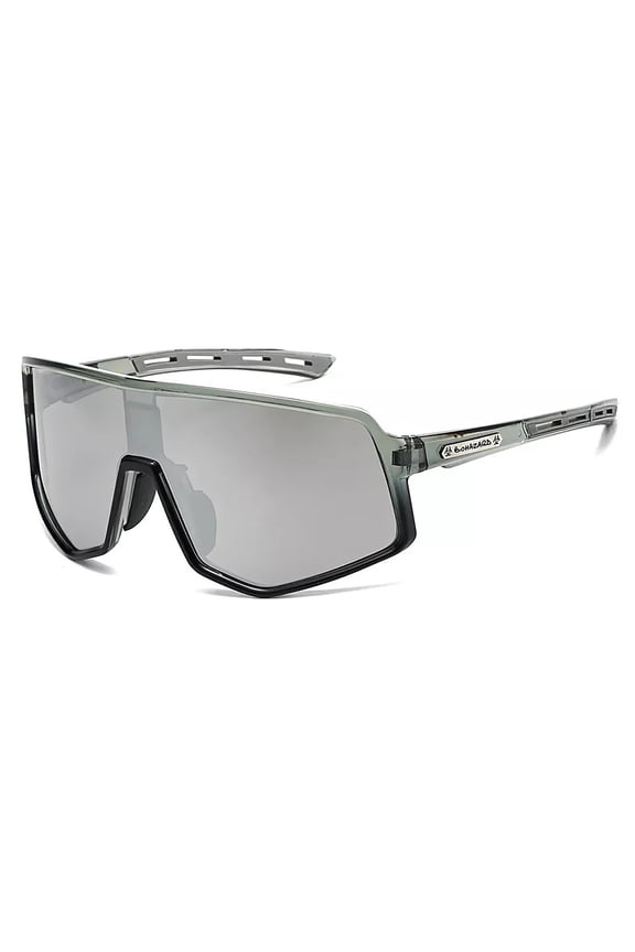 Oversized Large Sports Shield Baseball Cycling Wrap Around Sunglasses Mirror New