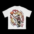 Oversized Lebron x Hellstar Inspired Shirt, Ball Graphic Tee Kobe