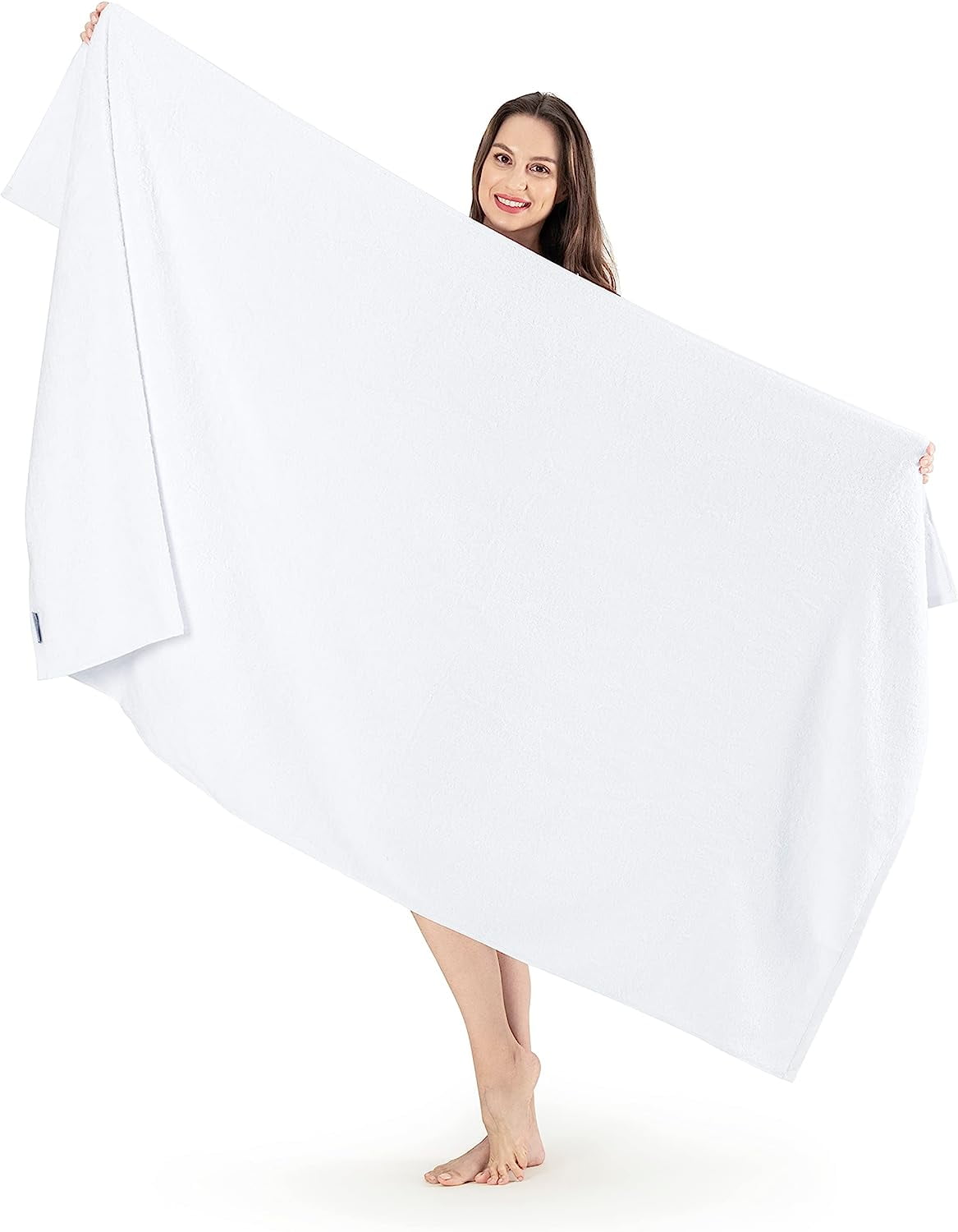 Oversized Luxury Bath Sheet, Soft Plush 40x80 Inch Large Bath Towels