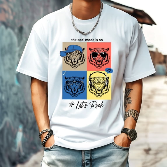 Oversized Men's T Shirt Summer New Trendy Fashion Sweatshirt Round Neck Pattern Tee 5XL