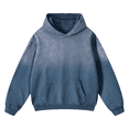 thumbnail image 1 of Oversized Mens Hoodies Unisex Acid Wash Gradient Hoodie Heavyweight Women Vintage Streetwear Sweatshirt, 1 of 6