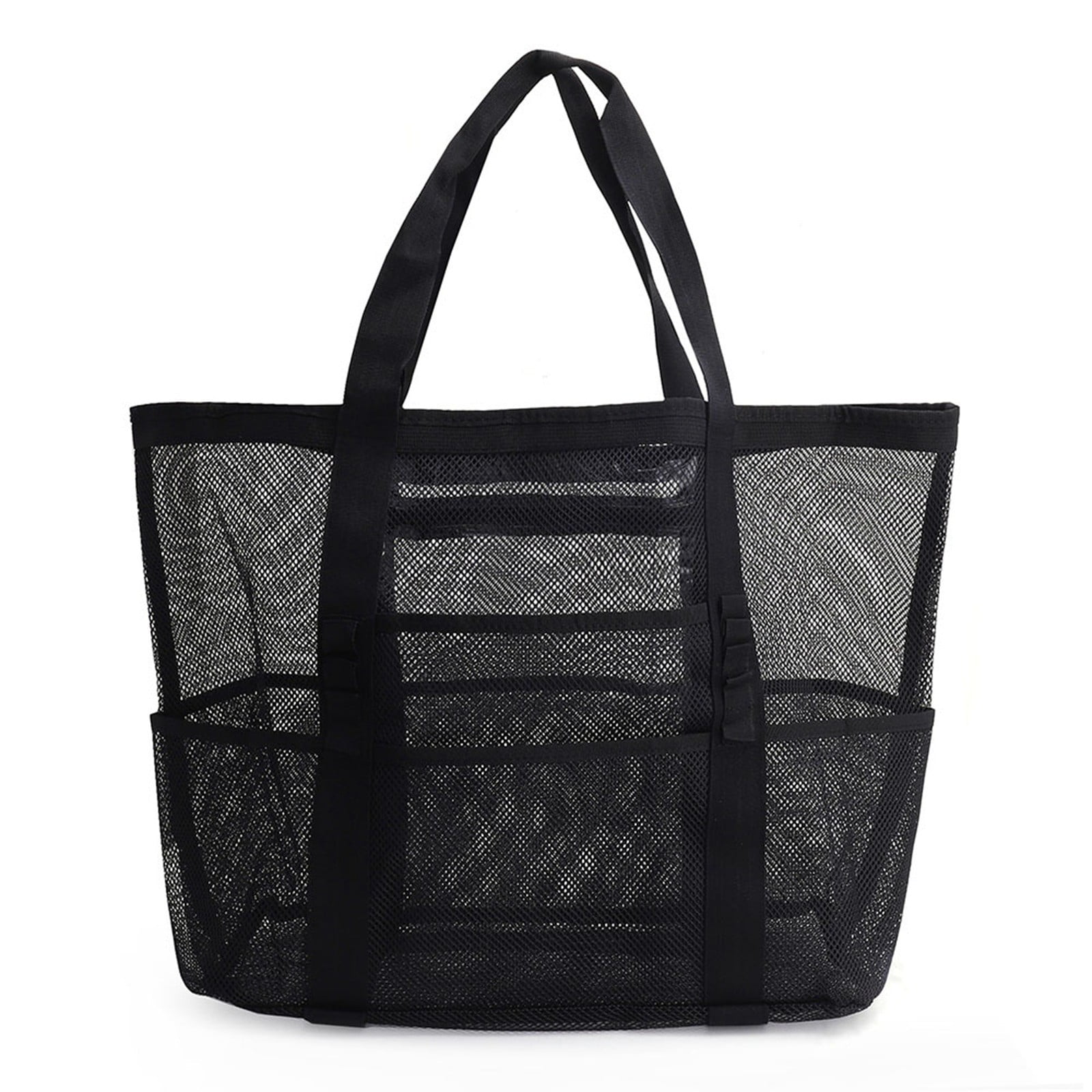 Oversized Mesh Swim Bag With Carry Handles And Storage Pockets For ...