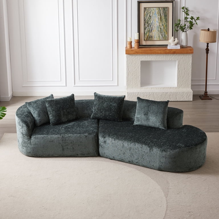 Oversized Modular Sectional Sofa, 114