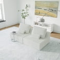 thumbnail image 1 of Oversized Modular Sectional Sofa with Luxury Boucle Fabric, Convertible Foam-Filled Couch for Living Room, Free Combination Design for Families and Pets, 1 of 9