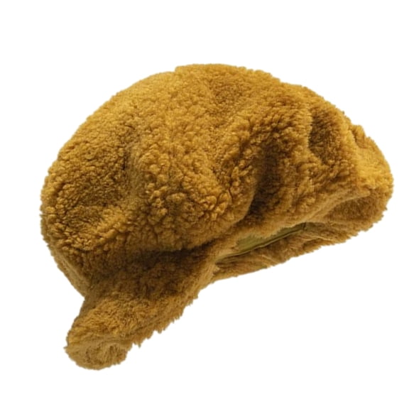 Oversized Mushroom Hat Newsboys Caps Photo Hat Outdoor Activity Warm Plush Hat