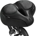 thumbnail image 1 of Oversized Noseless Bike Seat for Peloton Bike and Bike+, Comfort Extra Wide Bicycle Seat Cushion for Men Women, Saddle Accessories Replacement for Exercise Bikes, EBikes, Cruiser Bike, 1 of 8