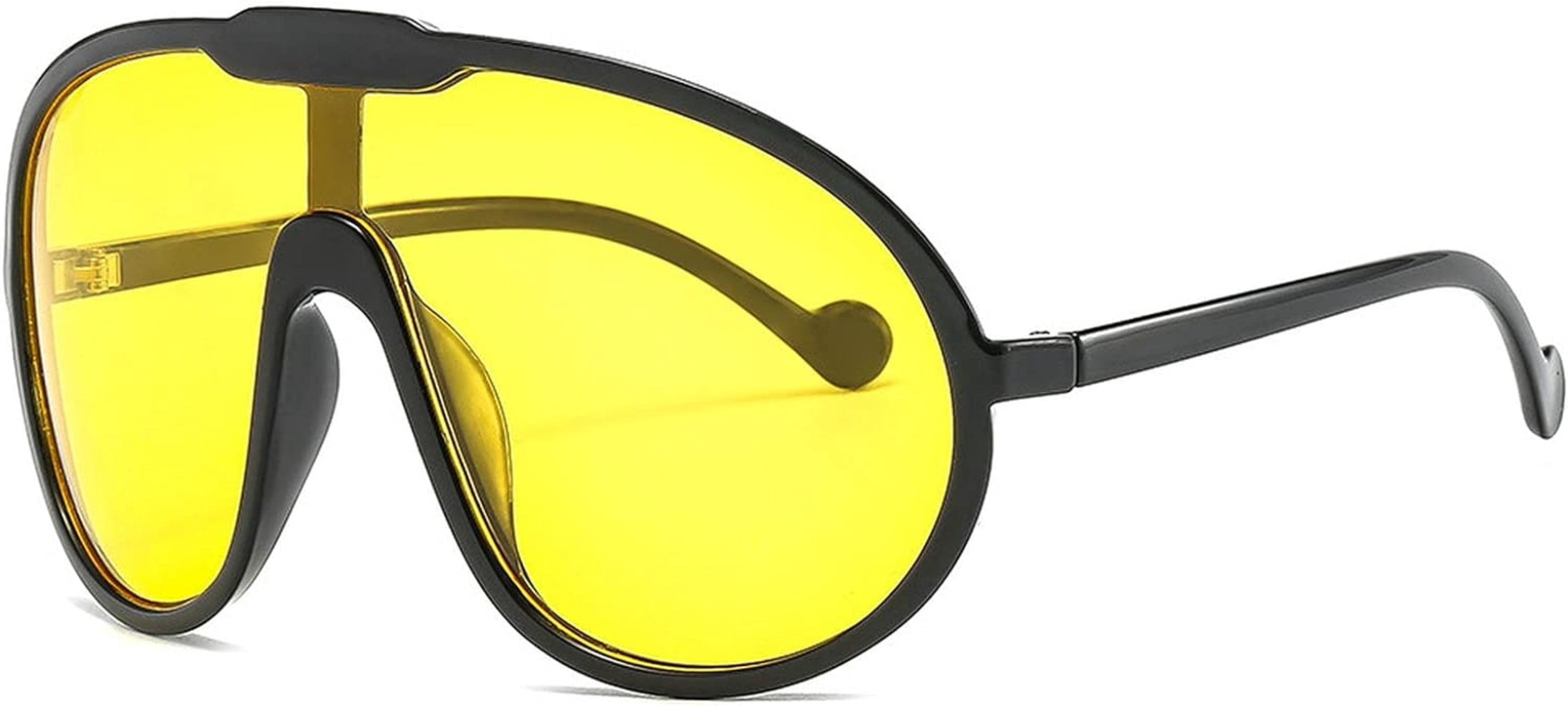 Oversized One Piece Sunglasses For Women Men Fashion Vintage 