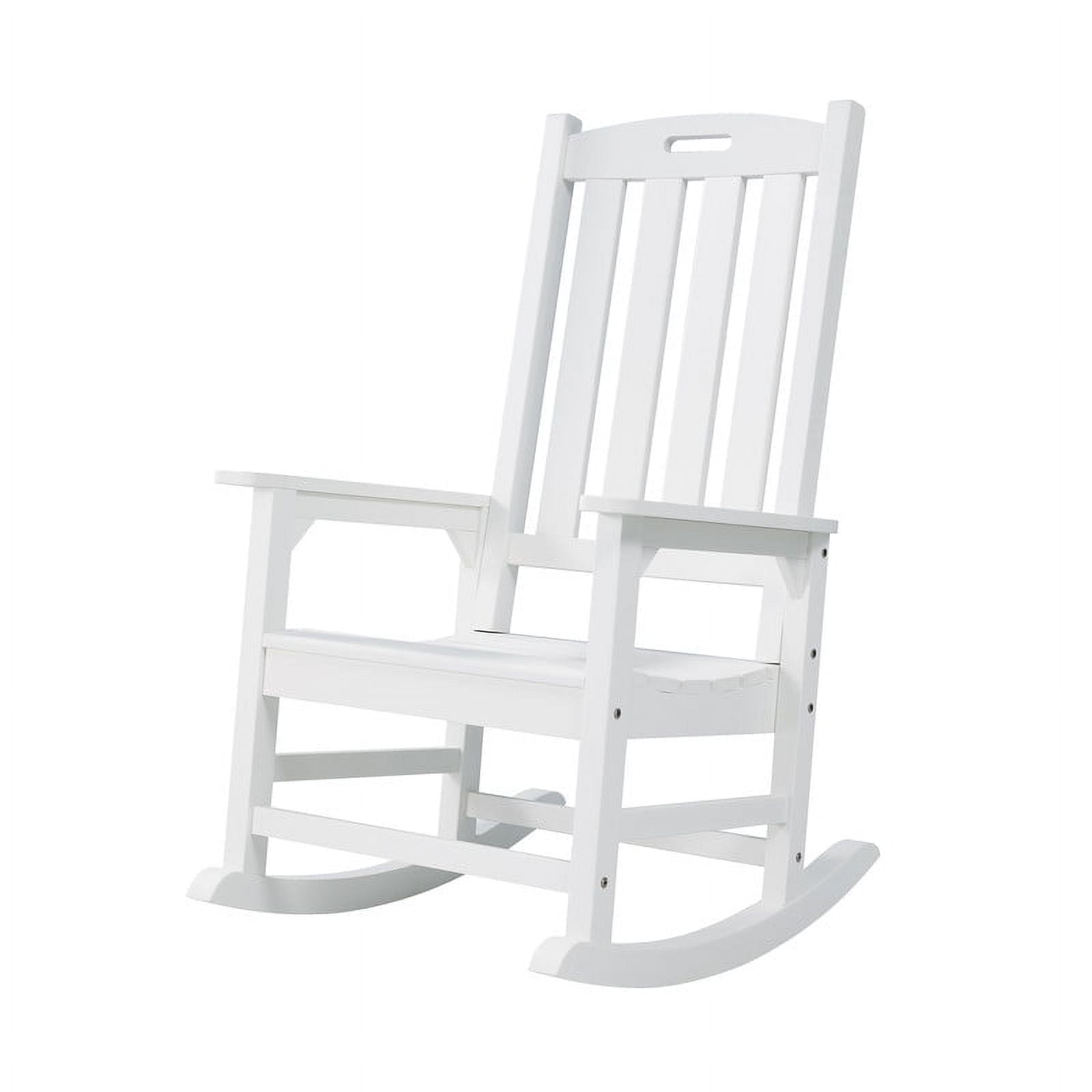GONICHA Oversized Outdoor Rocking Chair,Easy to Assemble High Density ...