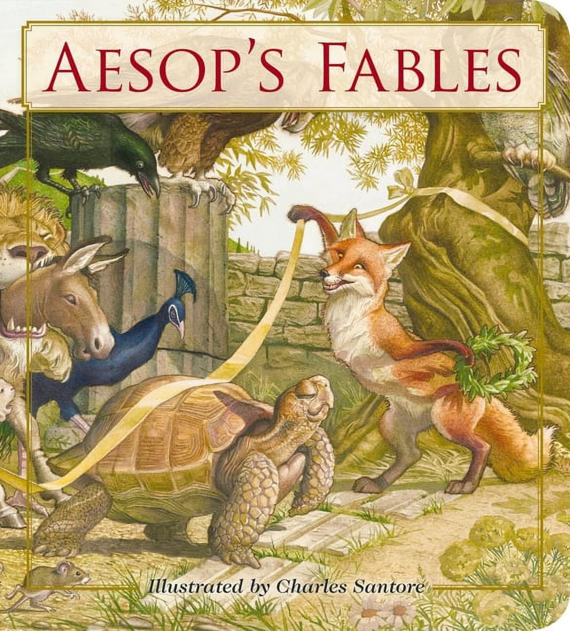 Oversized Padded Board Books: Aesop's Fables Oversized Padded Board Book: The Classic Edition (Board Book)