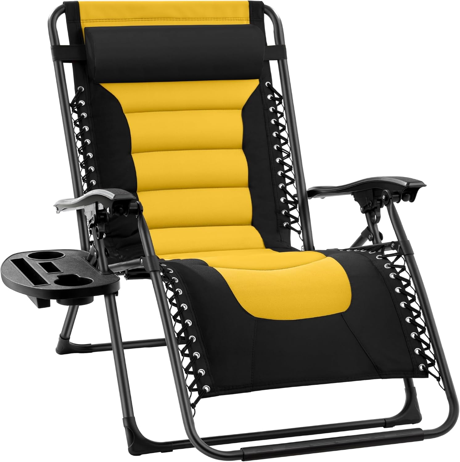 Picture Idea: Oversized Padded Zero Gravity Chair Folding Outdoor Patio Recliner Xl