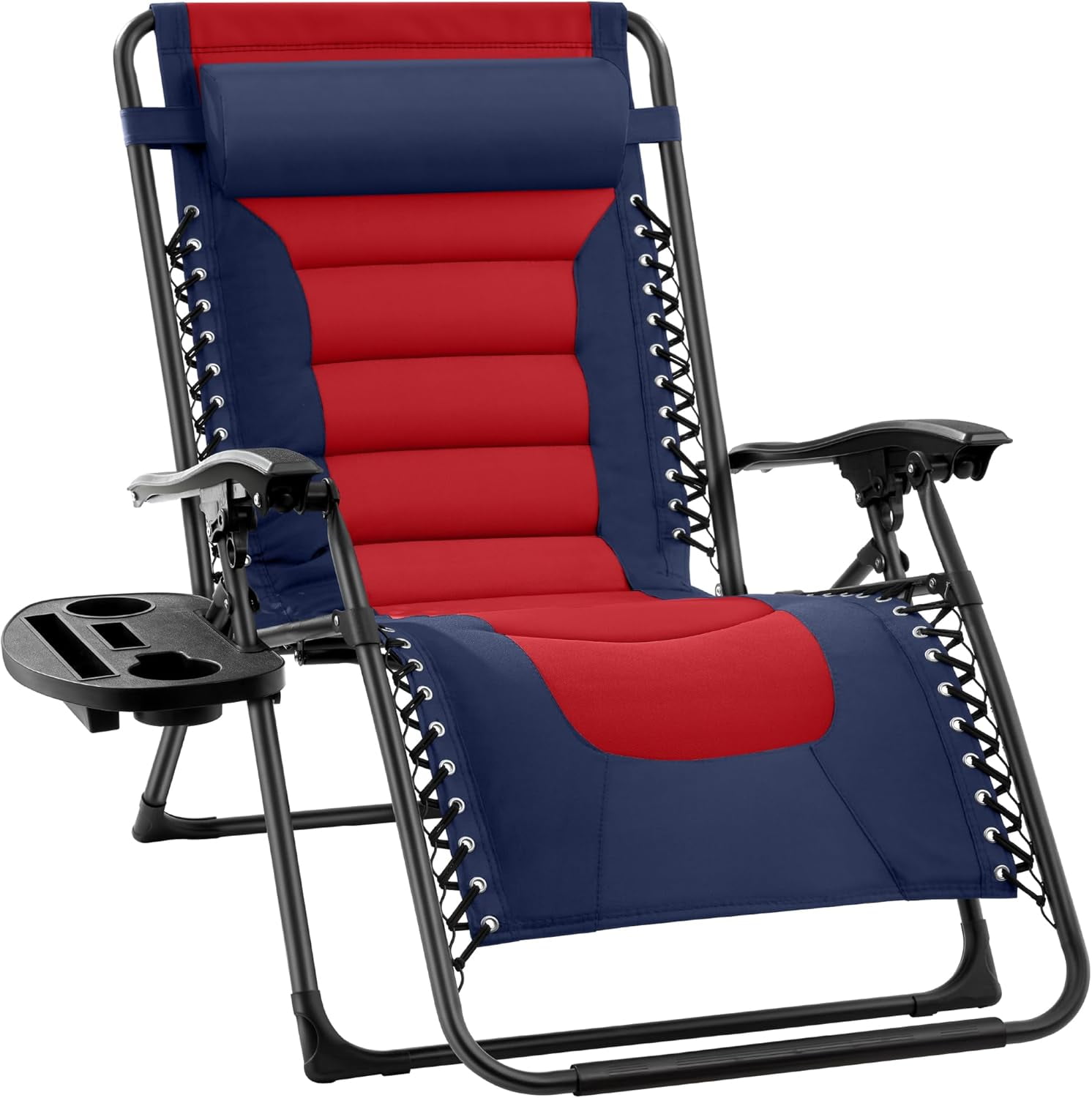 Fresh Look at Oversized Padded Zero Gravity Chair Folding Outdoor Patio Recliner Xl