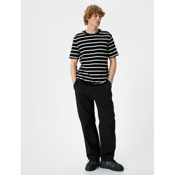 Oversized Parachute Cargo Trousers