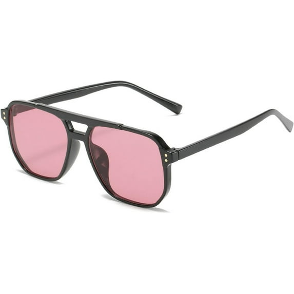 Oversized Pilot Sunglasses for Women Men UV Protection Fashion Square Sunglasses Classic Vintage Man Sun Glasses
